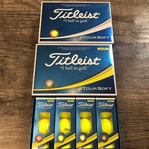 Titleist Tour soft golf balls
